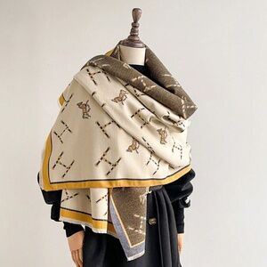 Luxury Soft Blanket Scarf Wraps - Cashmere Fall/Winter Scarf - Oversized Scarf